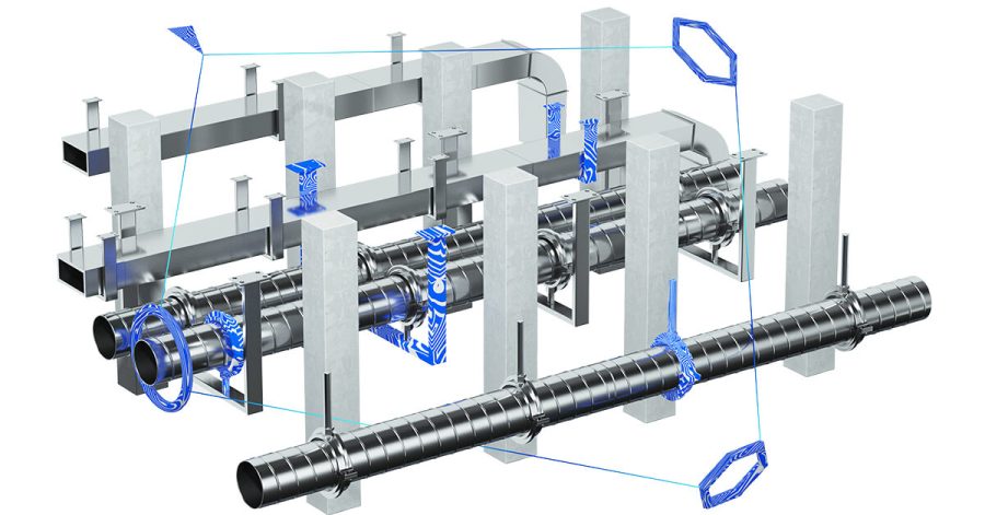 MagiCAD Supports & Hangers